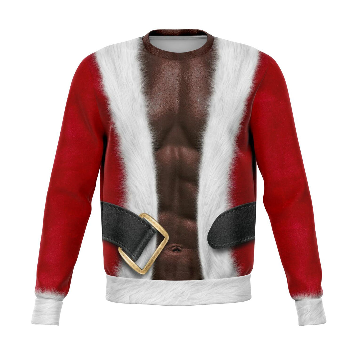 Santa Muscle Ugly Christmas Sweater Order By December 5 - Powderaddicts