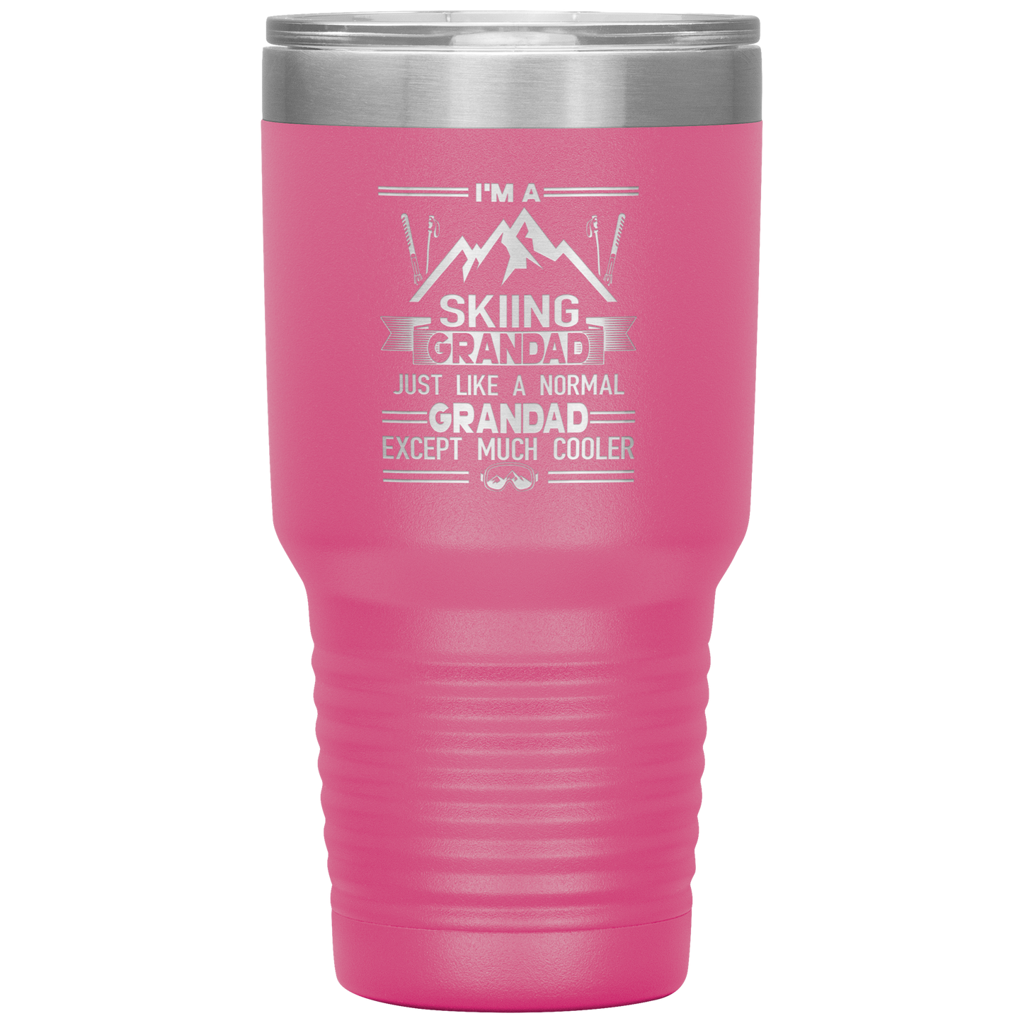 I'm A Skiing Grandad 30oz Tumbler - Powderaddicts