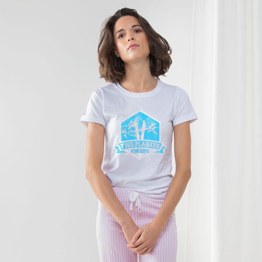 TWO PLANKERS FOR LIFE PAJAMA SET - Powderaddicts
