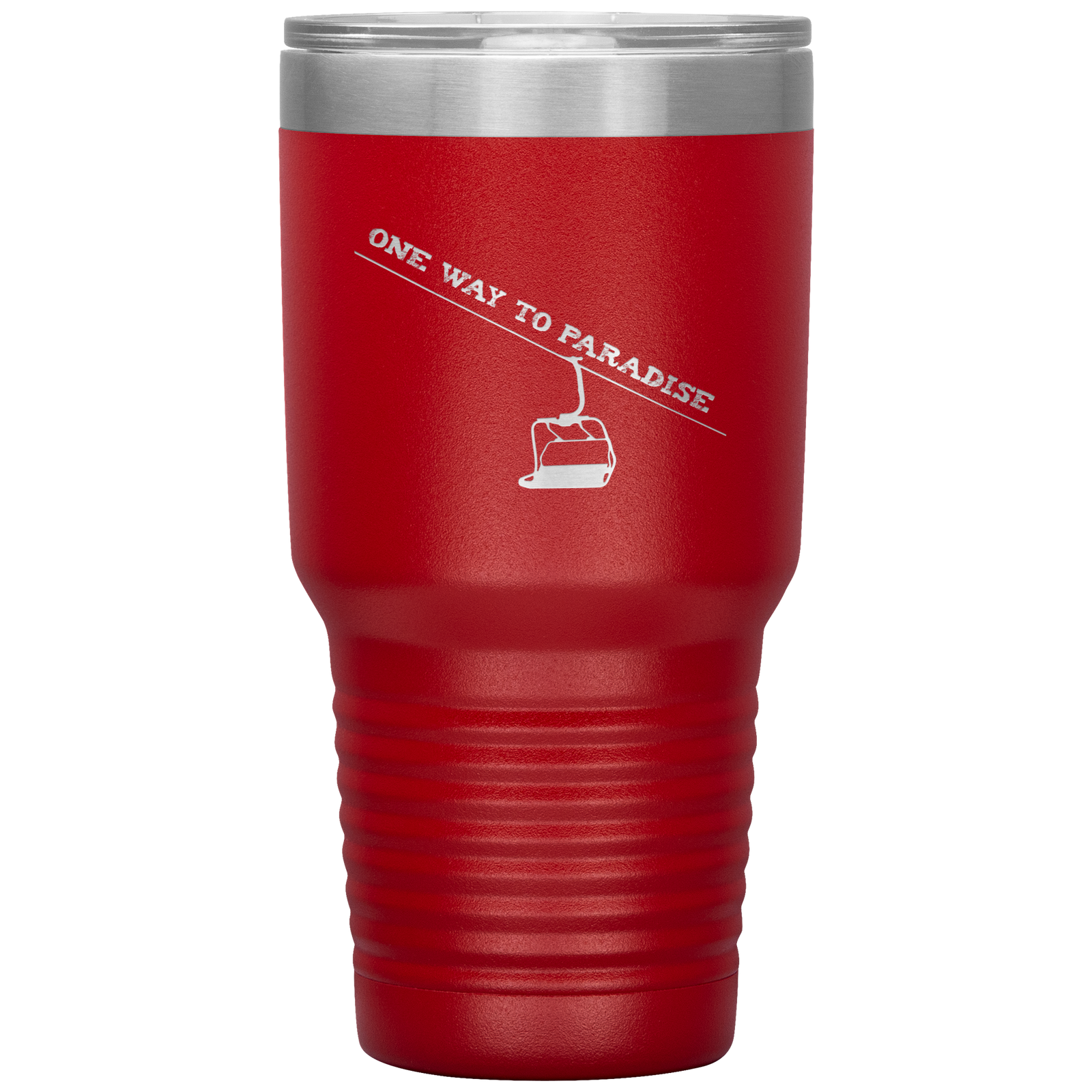 One Way To Paradise 30oz Tumbler - Powderaddicts
