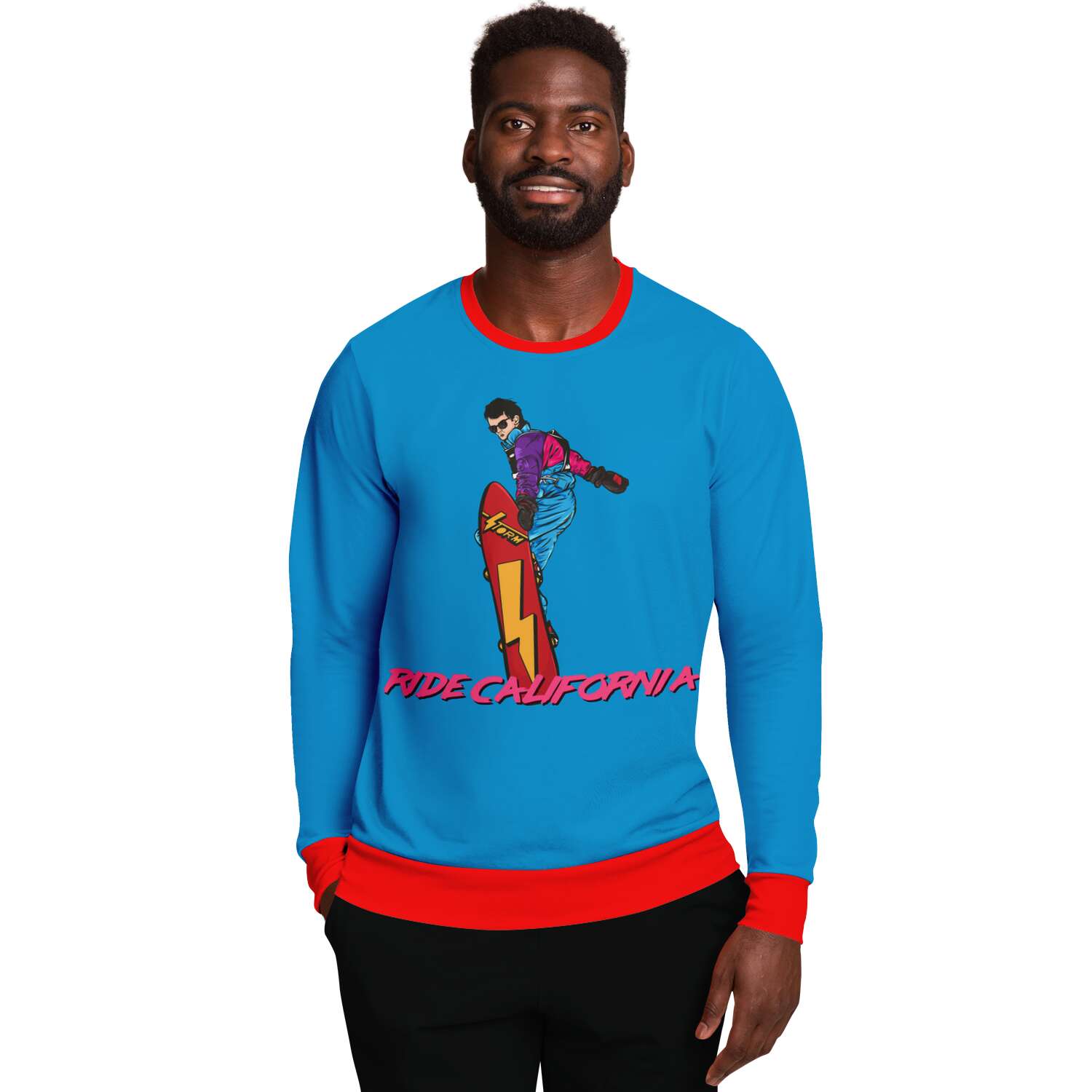 Ride California Ugly Christmas Sweater - Powderaddicts