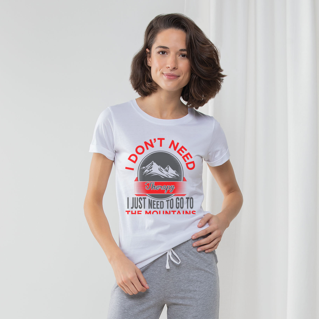I don't need therapy Grey PAJAMA SET - Powderaddicts