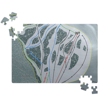 Sitz mark Washington Ski Map Resort Puzzle - Powderaddicts