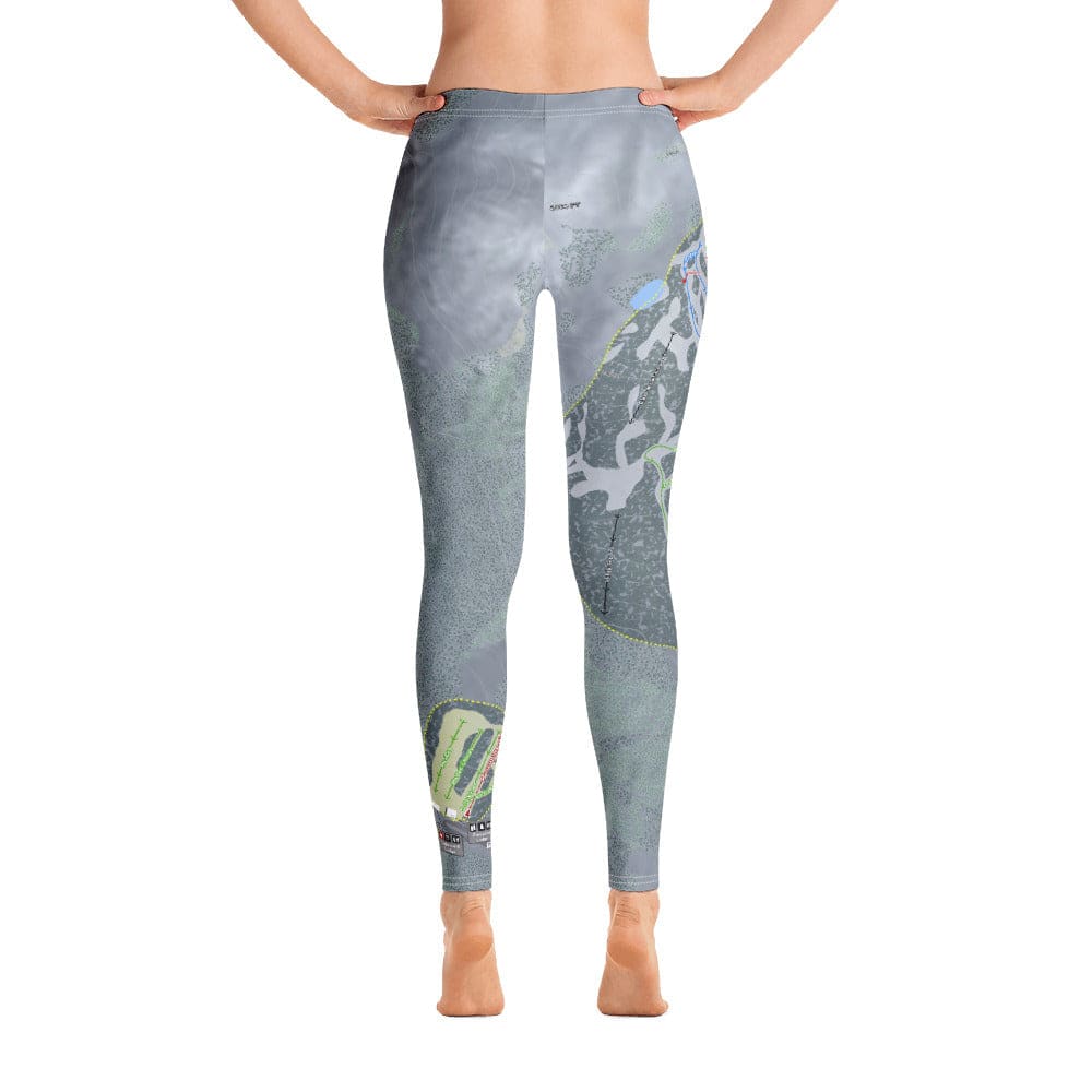 Eaglecrest, Alaska Ski Trail Map Women's Base Layer Bottom