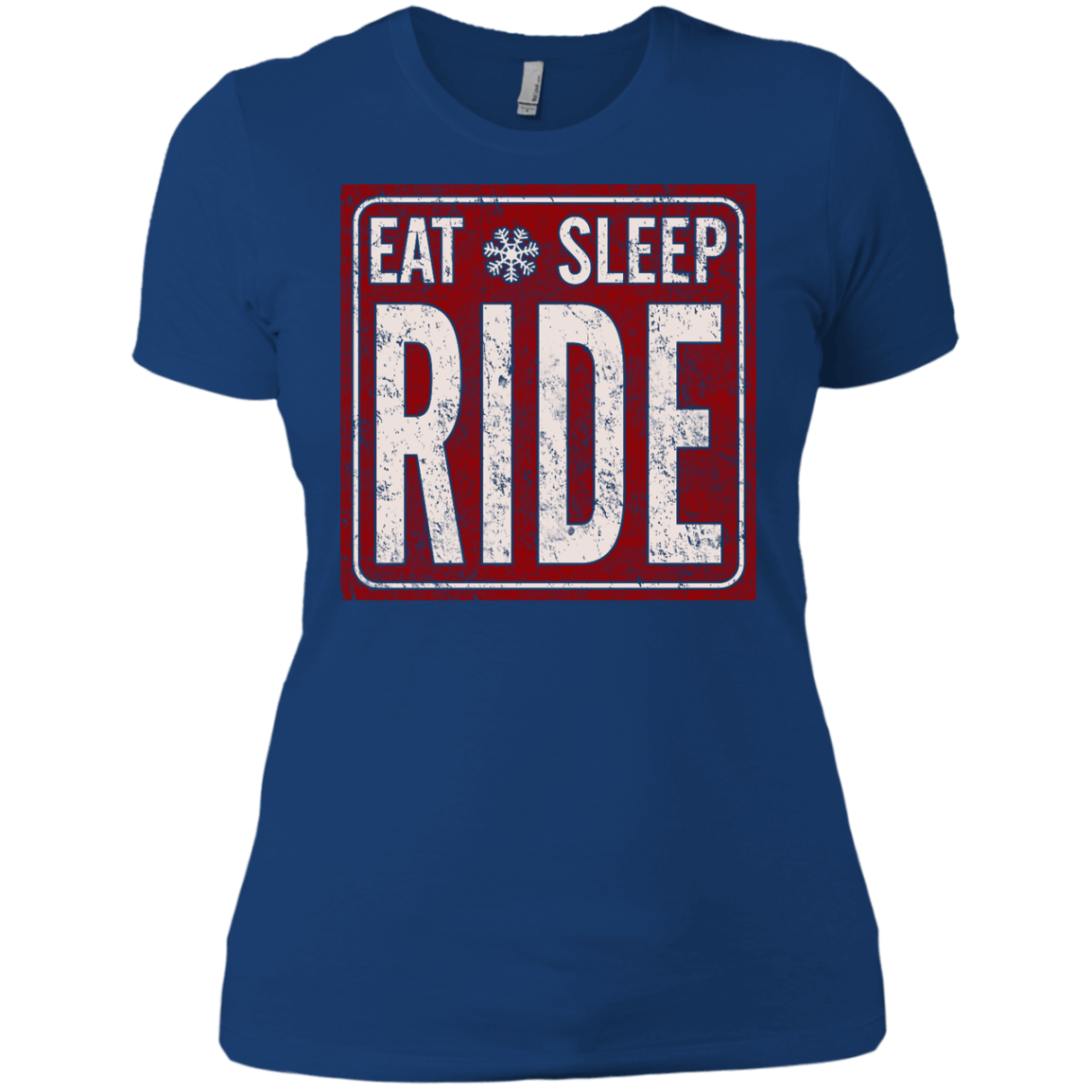 Eat Sleep Ride Ladies Tees - Powderaddicts