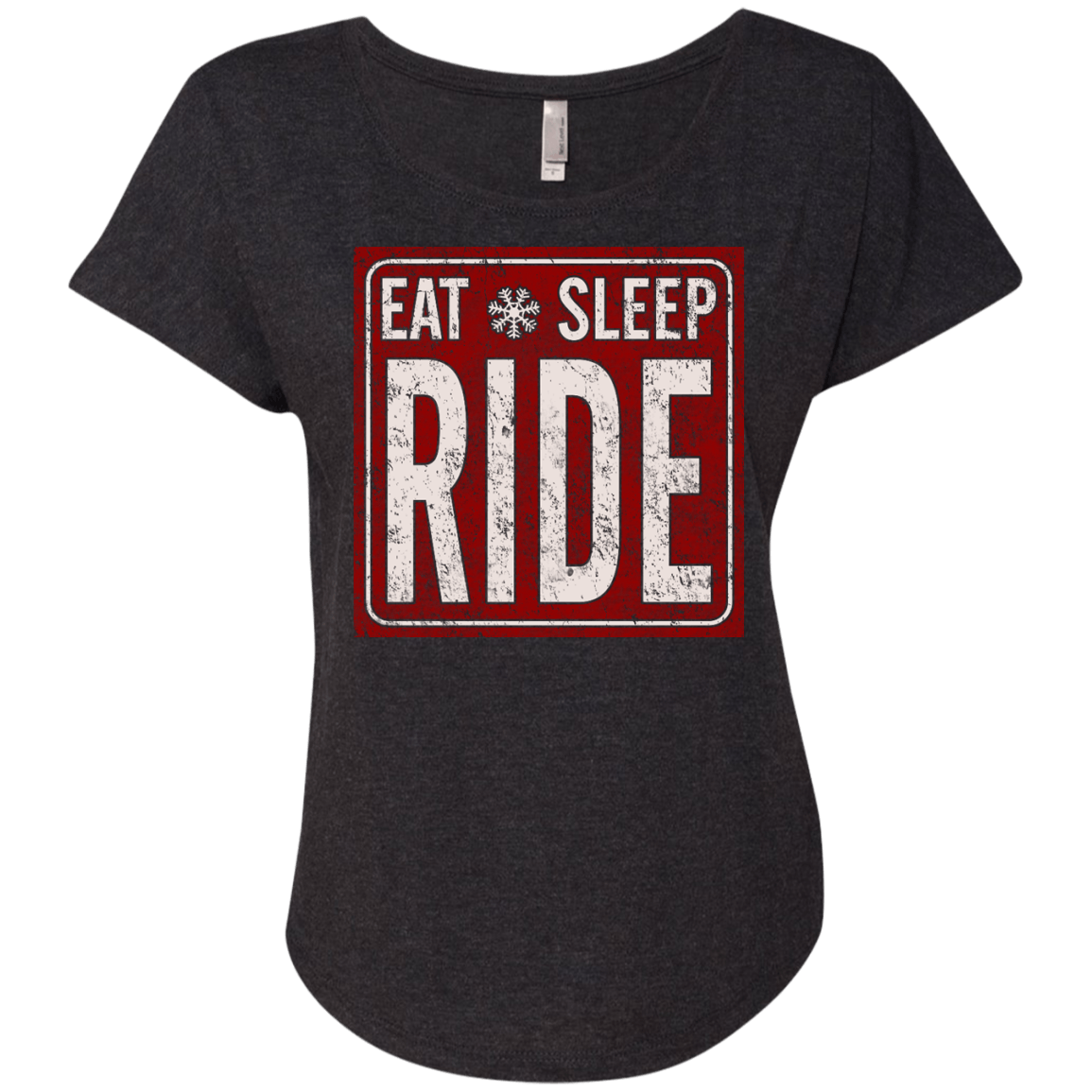 Eat Sleep Ride Ladies Tees - Powderaddicts