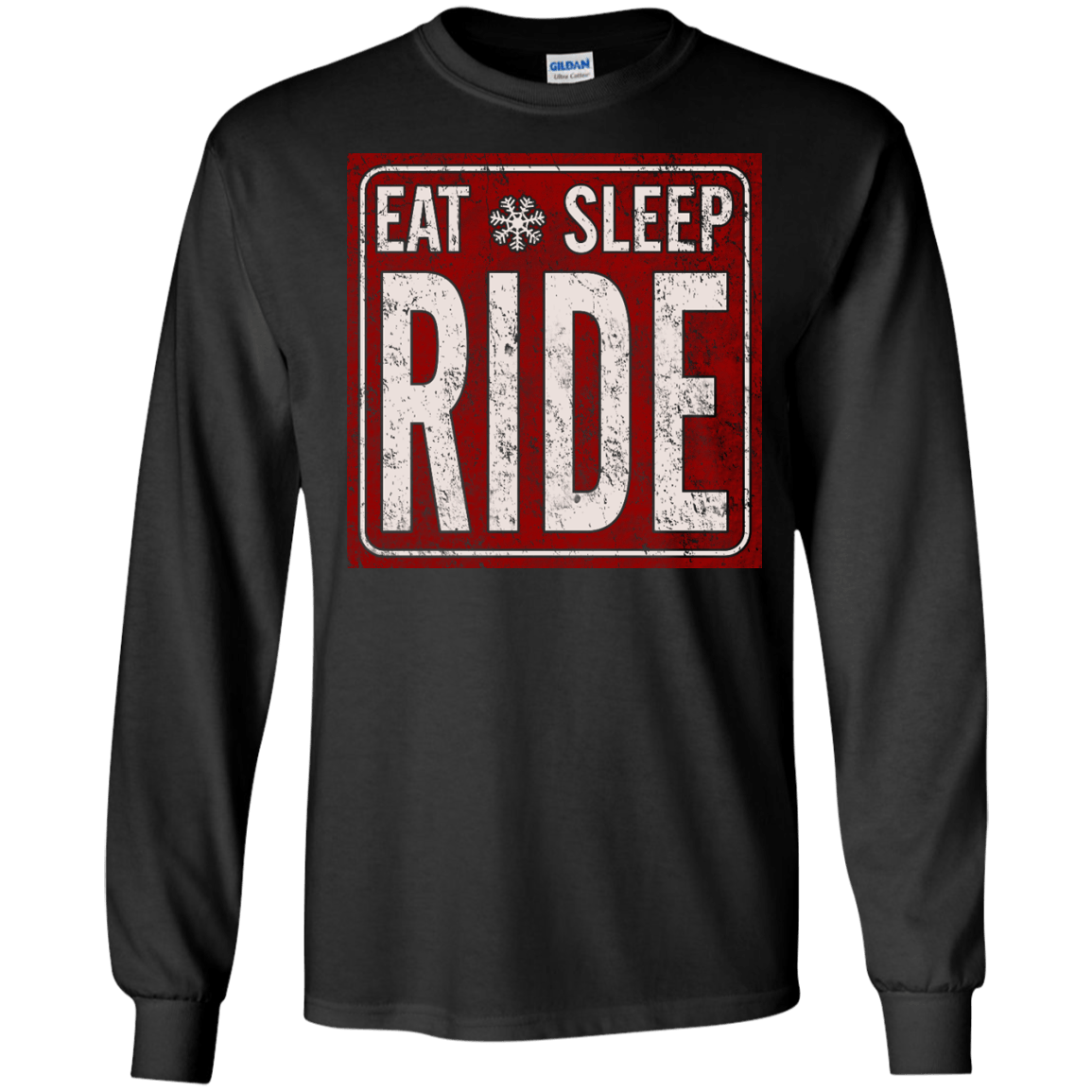 Eat Sleep Ride Long Sleeves - Powderaddicts