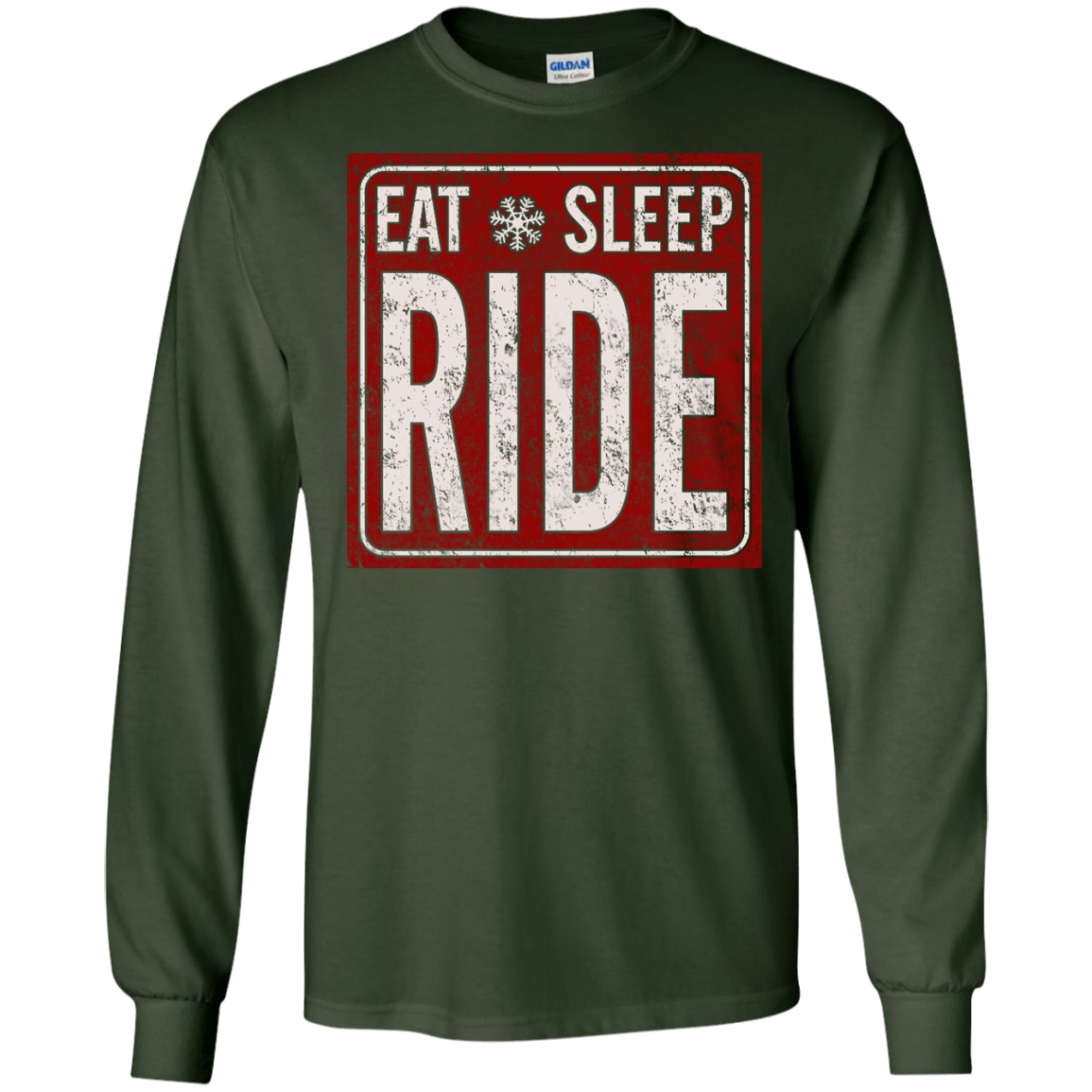 Eat Sleep Ride Long Sleeves - Powderaddicts