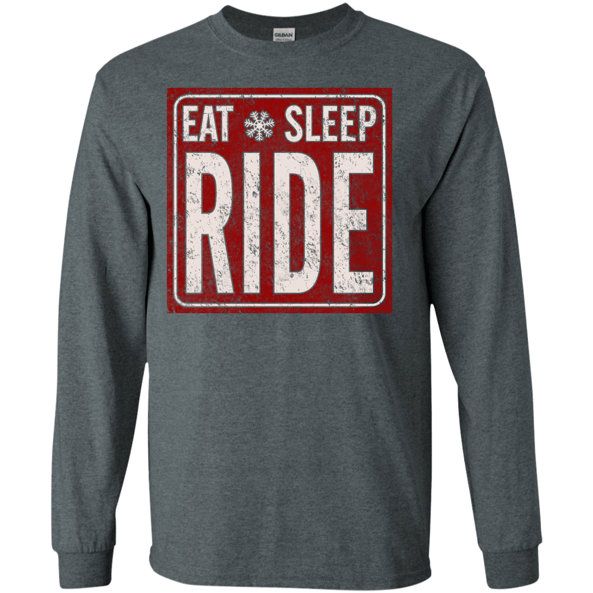 Eat Sleep Ride Long Sleeves - Powderaddicts