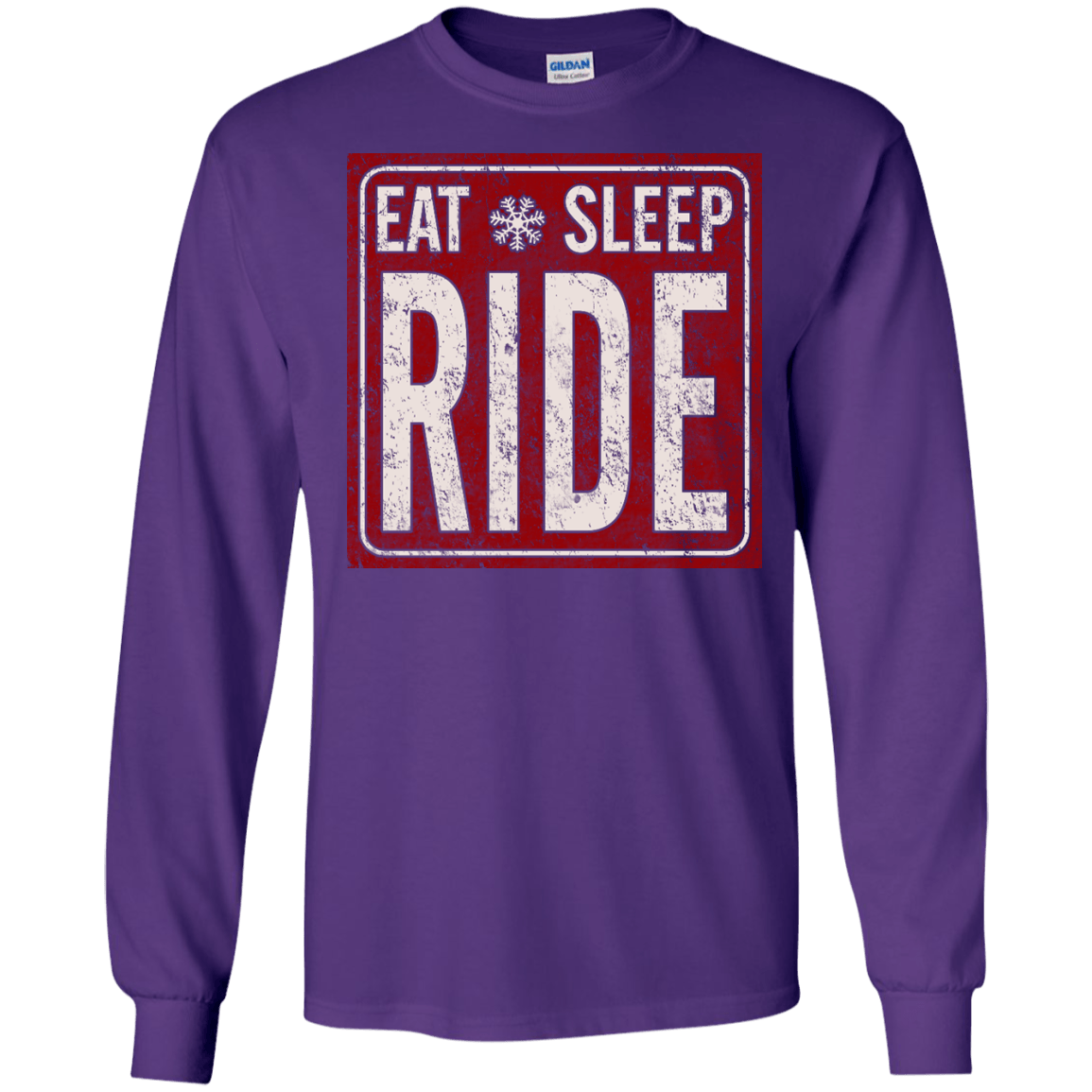 Eat Sleep Ride Long Sleeves - Powderaddicts