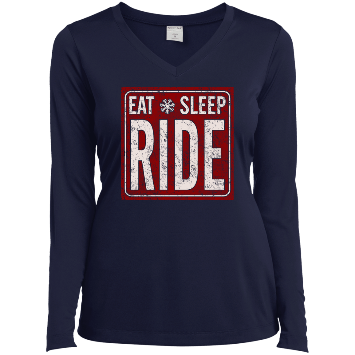 Eat Sleep Ride Long Sleeves - Powderaddicts