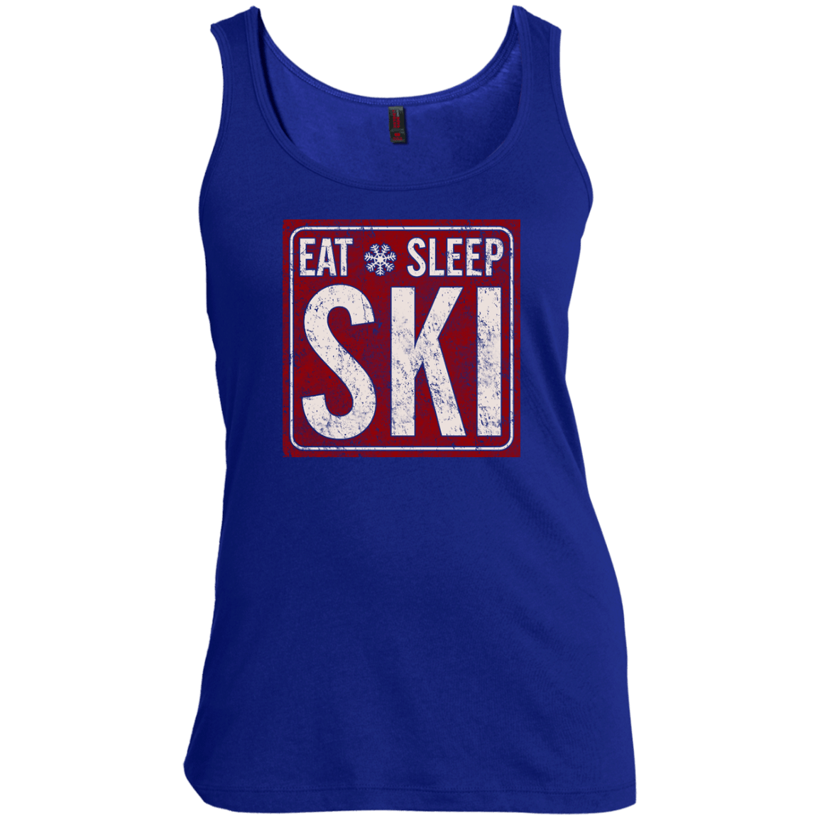 Eat Sleep Ski Tank Tops - Powderaddicts