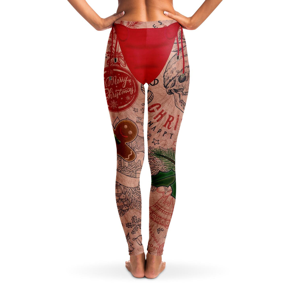 Hairy Ugly Christmas Leggings Order By December 5 - Powderaddicts