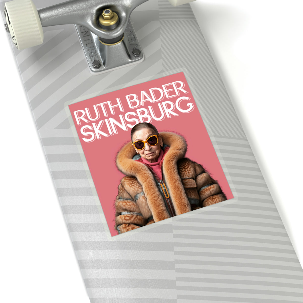 Ruth Bader Skinsburg Kiss-Cut Stickers - Powderaddicts