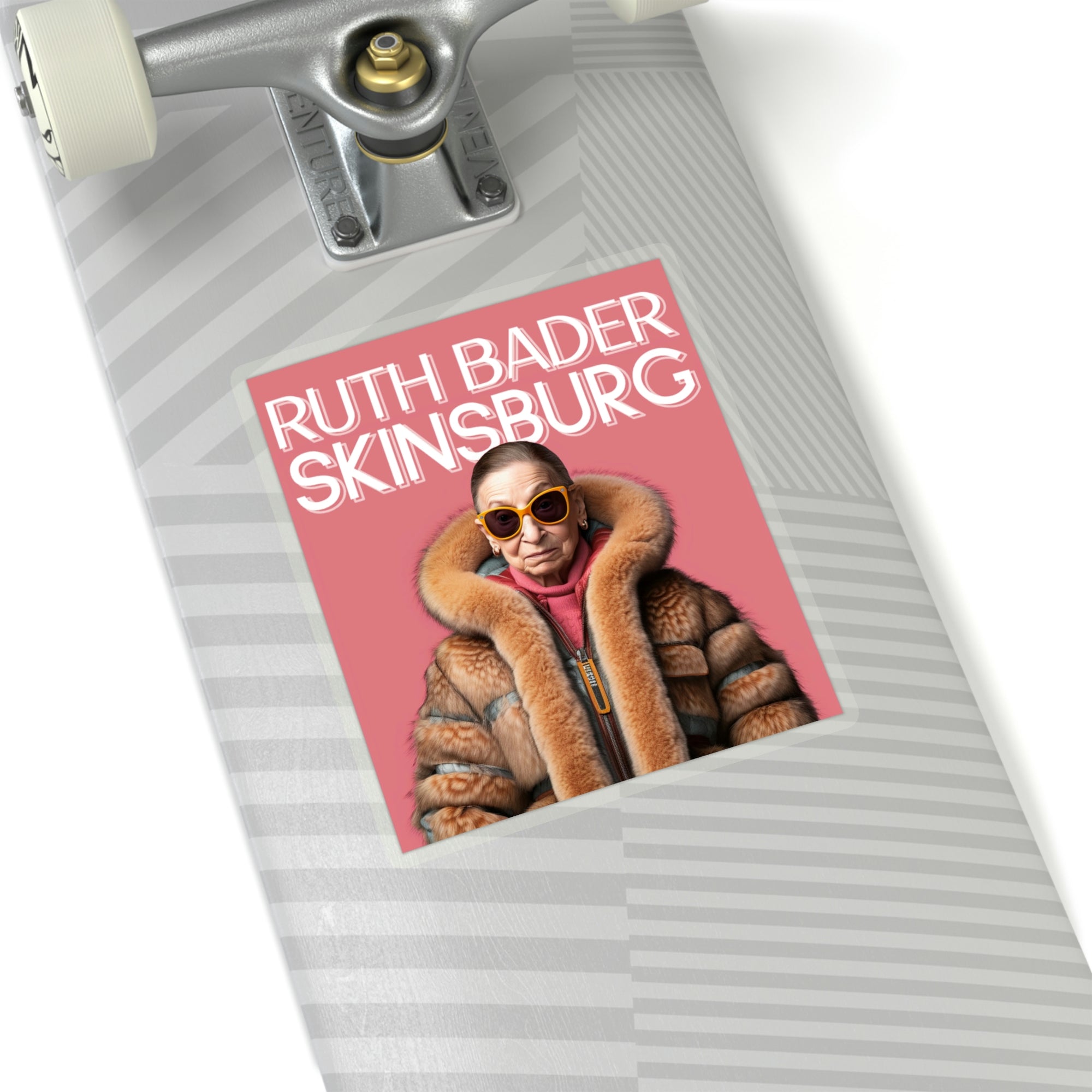 Ruth Bader Skinsburg Kiss-Cut Stickers
