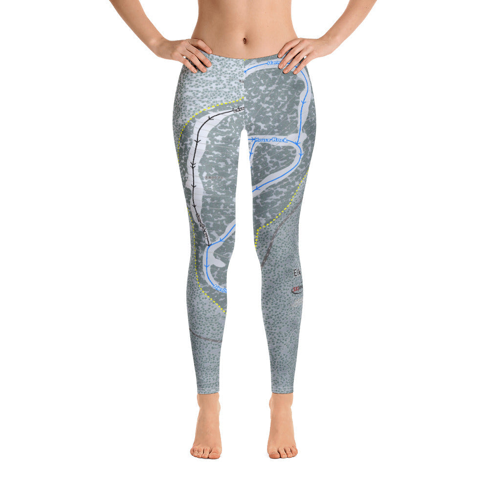 Elk Ridge, Arizona Ski Trail Map Women's Base Layer Bottom - Powderaddicts
