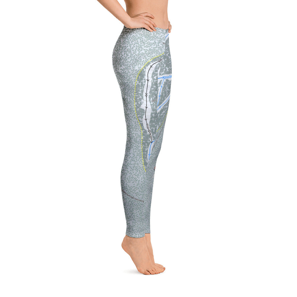 Elk Ridge, Arizona Ski Trail Map Women's Base Layer Bottom - Powderaddicts