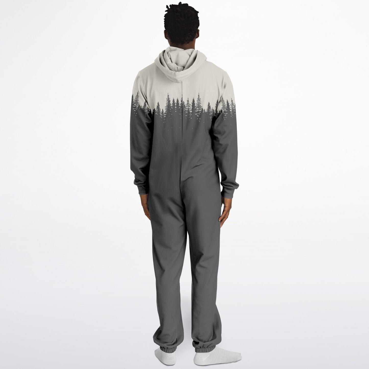 TREE OUTLINE HOODIE ADULT UNISEX JUMPSUIT