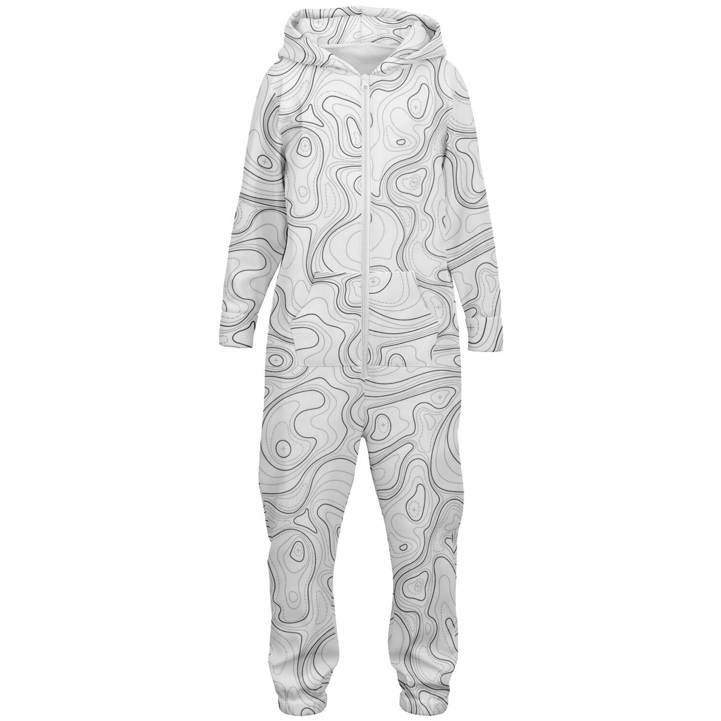 WHITE TOPO YOUTH UNISEX JUMPSUIT