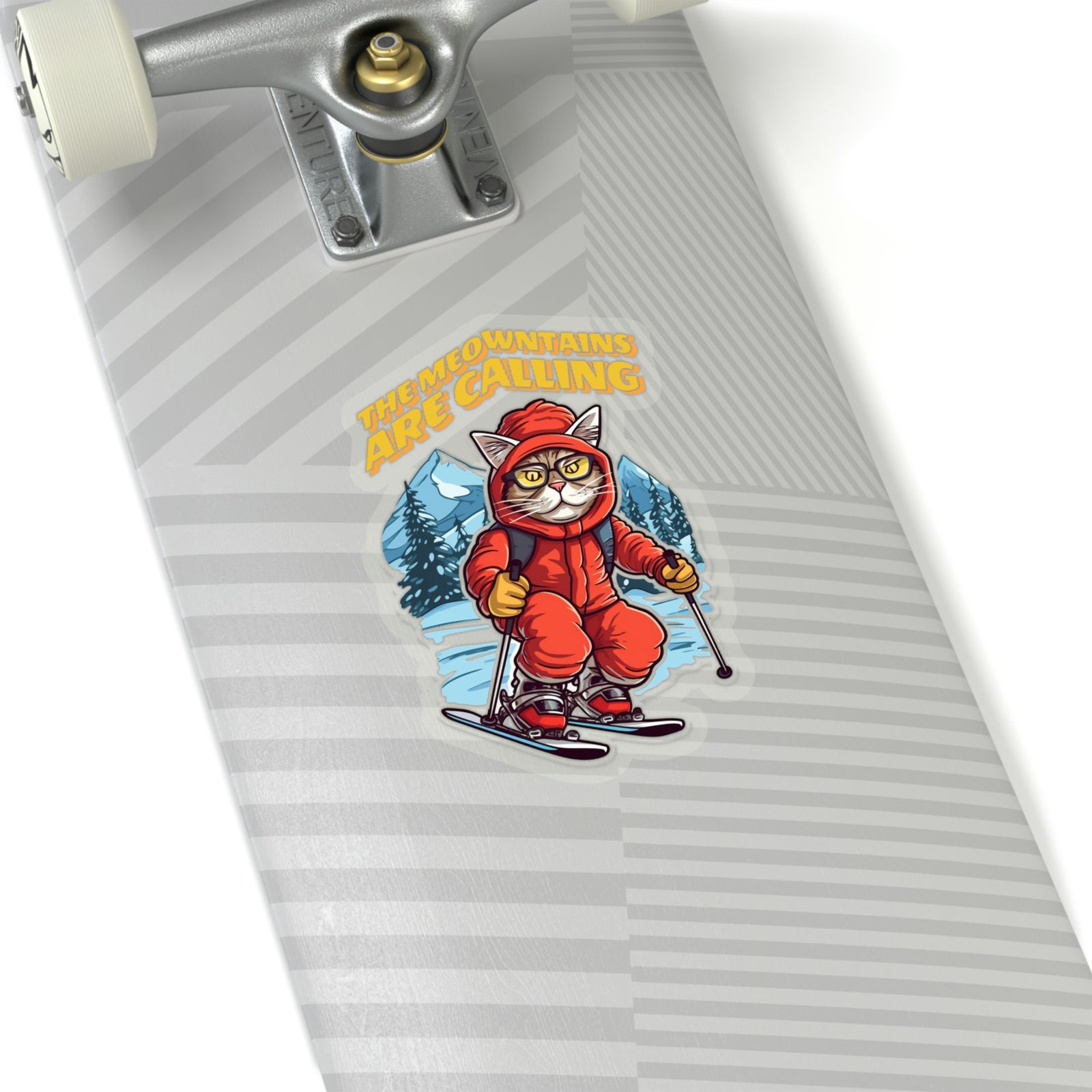 The Meownatins Are Calling Kiss-Cut Stickers