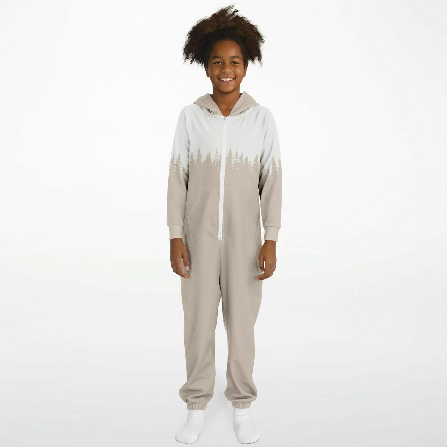 Tree Outline YOUTH UNISEX JUMPSUIT