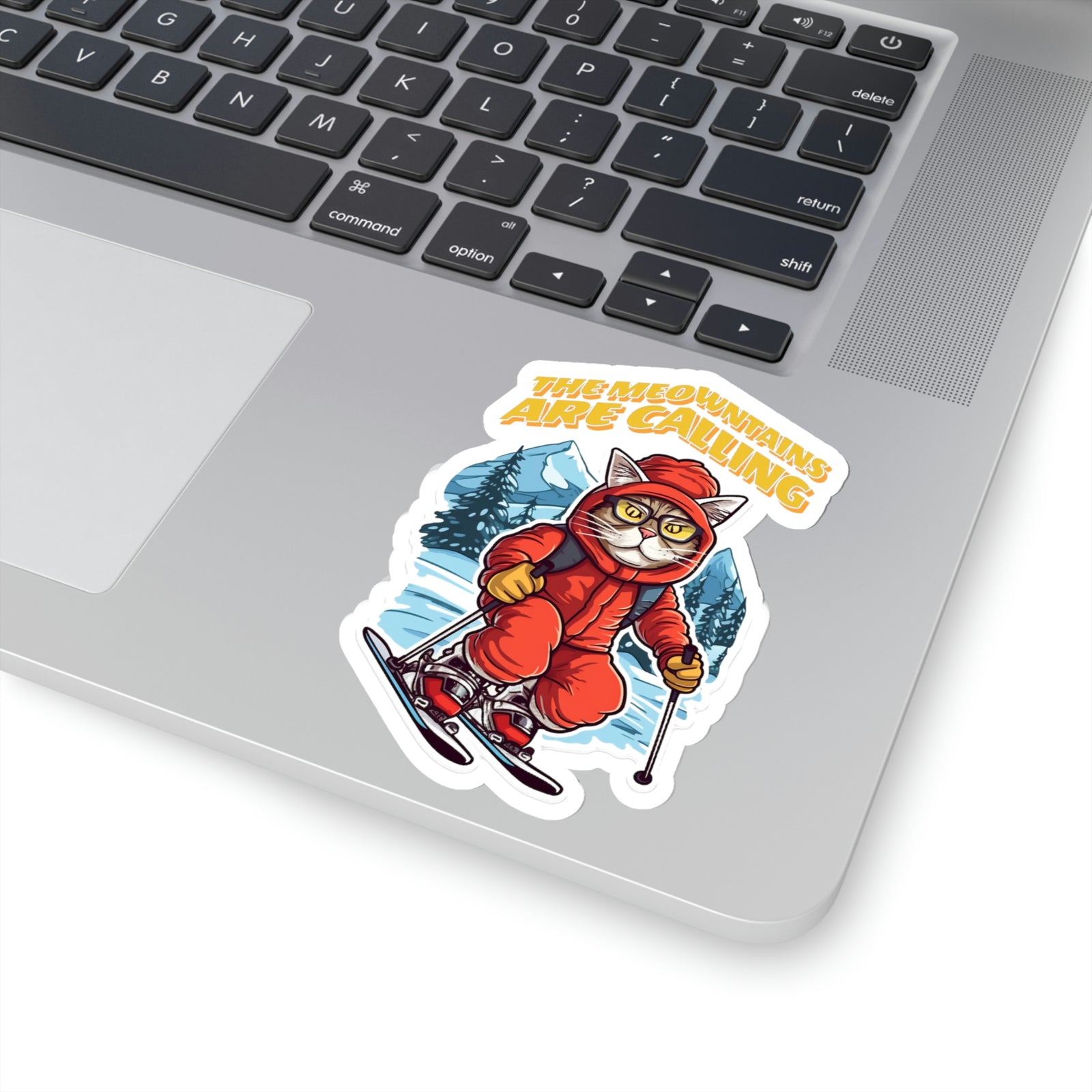 The Meownatins Are Calling Kiss-Cut Stickers