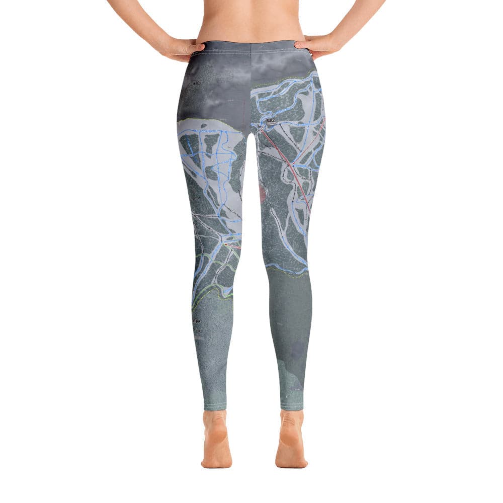 Fernie, British Columbia Ski Trail Map Women's Base Layer Bottom