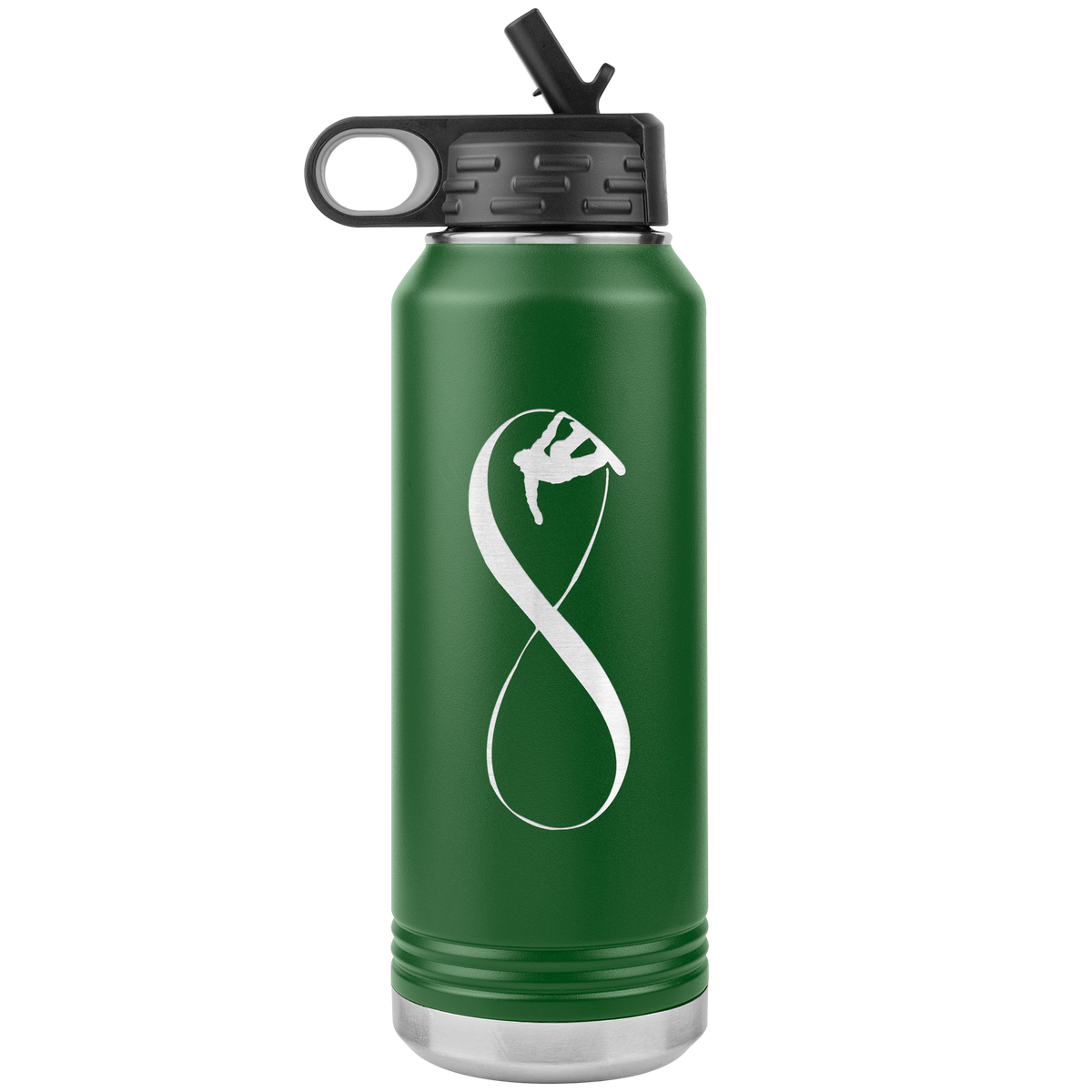 Infinity Snowboard 32oz Water Bottle Tumbler - Powderaddicts