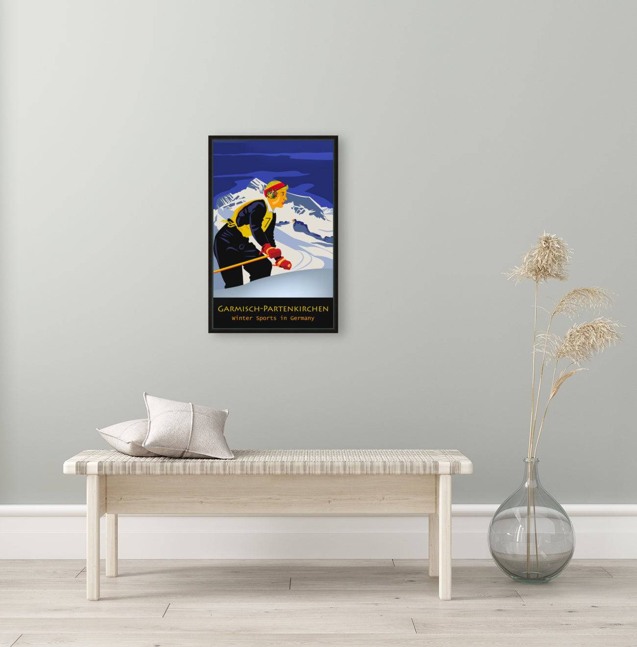 Garmisch Partenkirchen Ski Girl - Powderaddicts