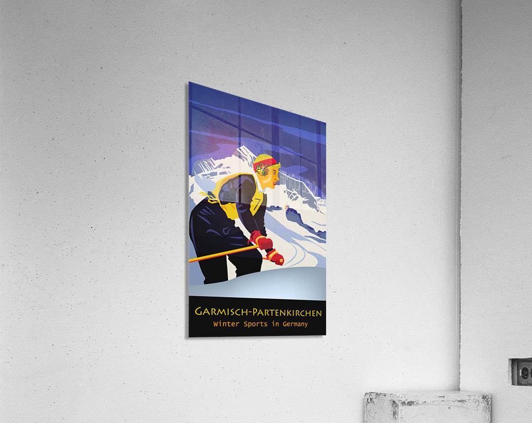 Garmisch Partenkirchen Ski Girl - Powderaddicts