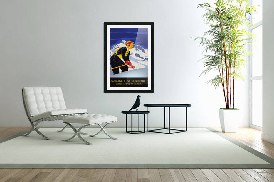 Garmisch Partenkirchen Ski Girl - Powderaddicts