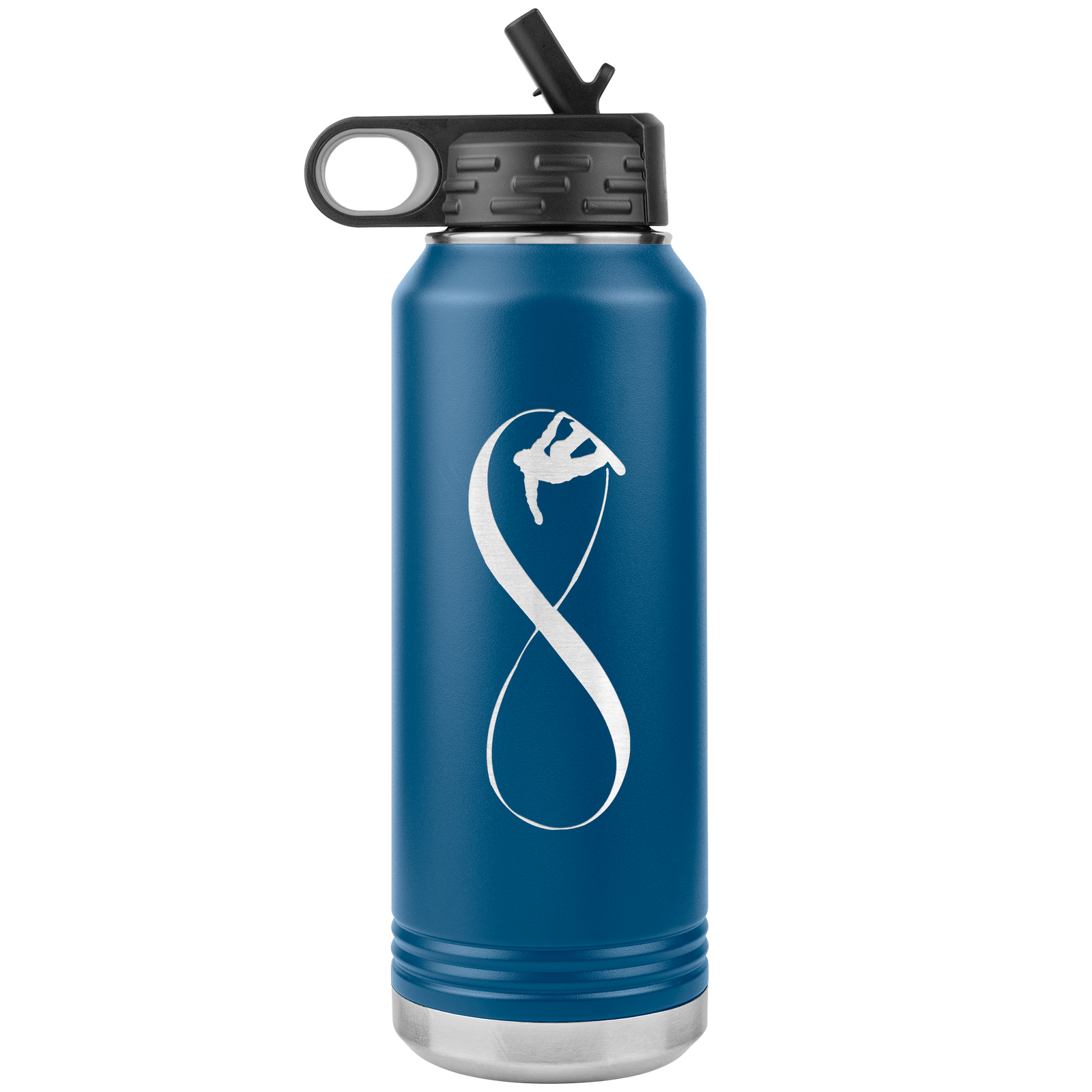 Infinity Snowboard 32oz Water Bottle Tumbler - Powderaddicts
