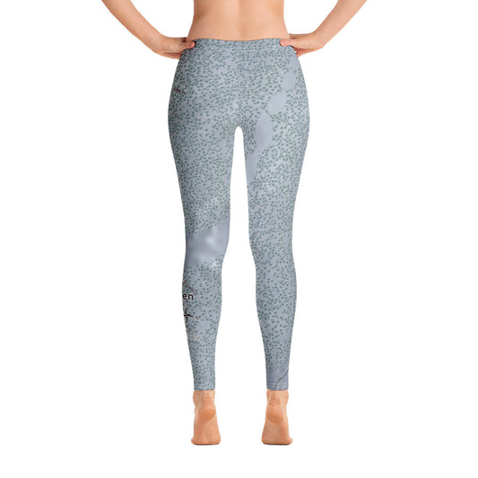 Granlibakken, California Ski Trail Map Women's Base Layer Bottom - Powderaddicts