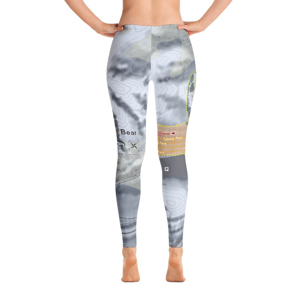 Great Bear, South Dakota Ski Trail Map Women's Base Layer Bottom - Powderaddicts