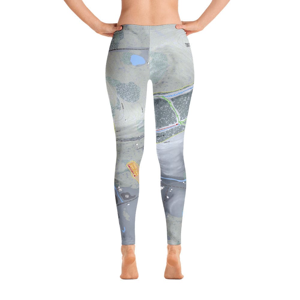 Greek Peak, New York Ski Trail Map Women's Base Layer Bottom - Powderaddicts