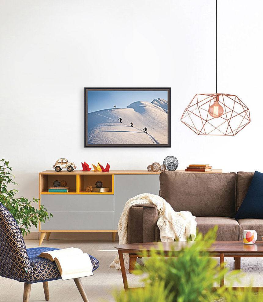 Group Of Backcountry Skiiers - Powderaddicts