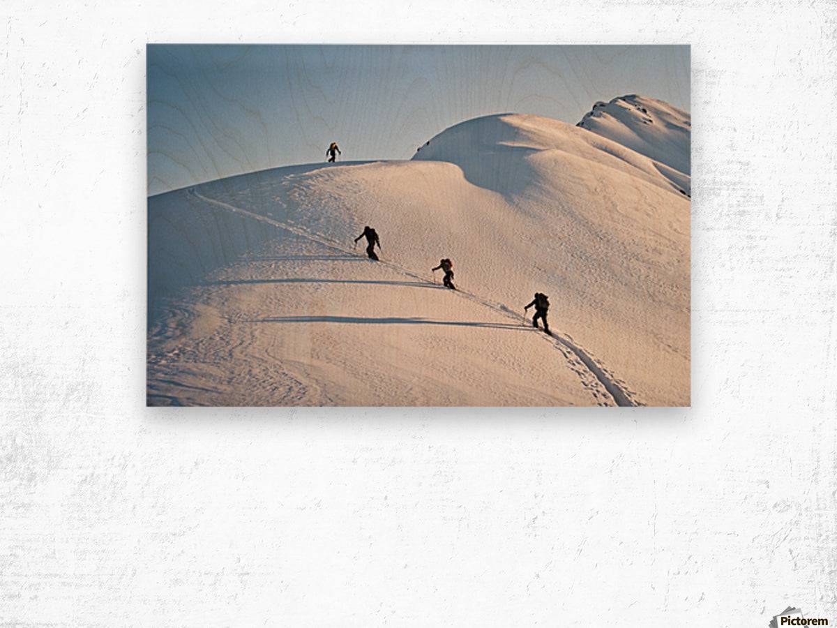 Group Of Backcountry Skiiers - Powderaddicts