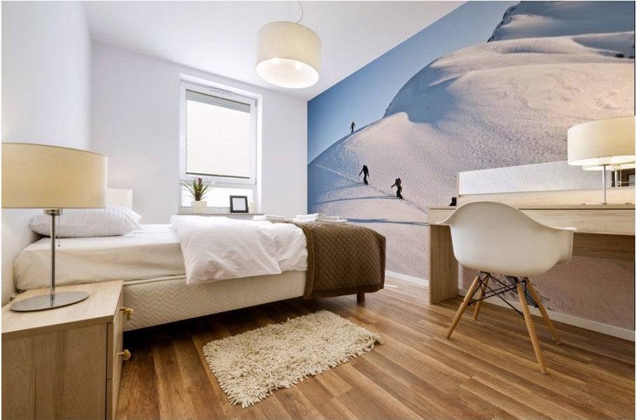 Group Of Backcountry Skiiers - Powderaddicts