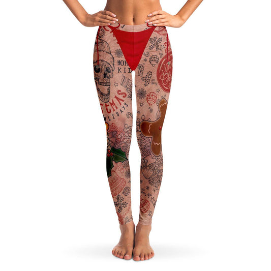 Hairy Ugly Christmas Leggings Order By December 5 - Powderaddicts
