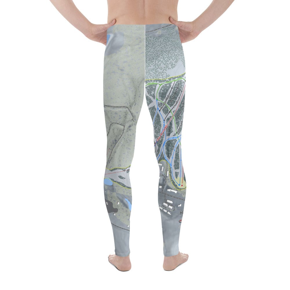 Holimont, New York Ski Trail Map Men's Base Layer Bottom - Powderaddicts