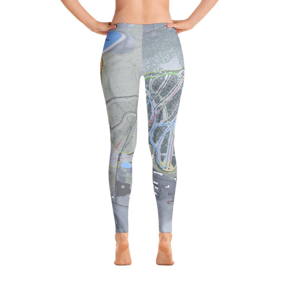 Holimont, New York Ski Trail Map Women's Base Layer Bottom - Powderaddicts