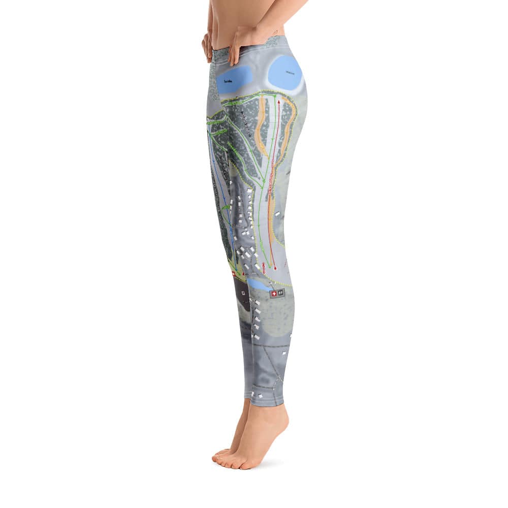 Holimont, New York Ski Trail Map Women's Base Layer Bottom - Powderaddicts