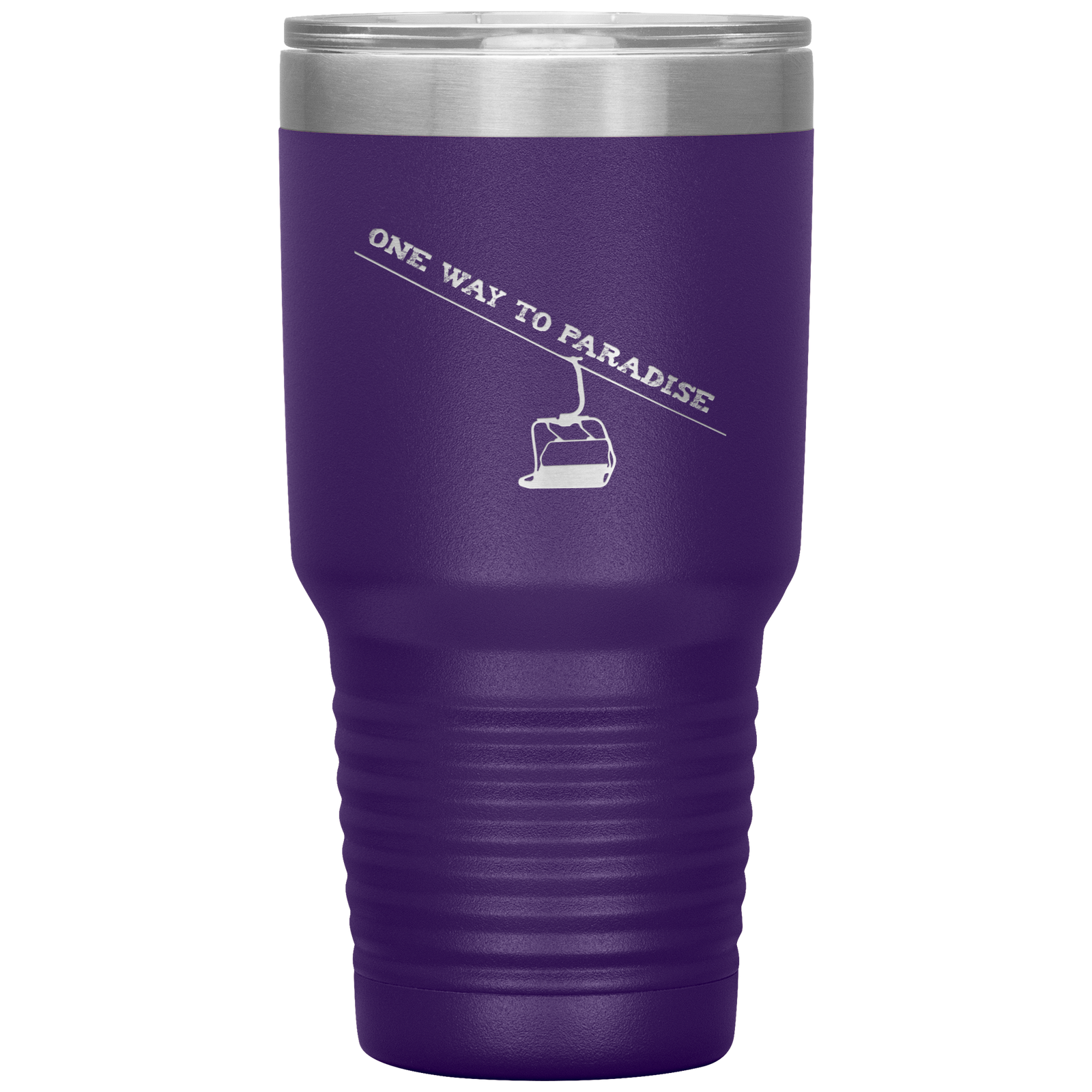 One Way To Paradise 30oz Tumbler - Powderaddicts
