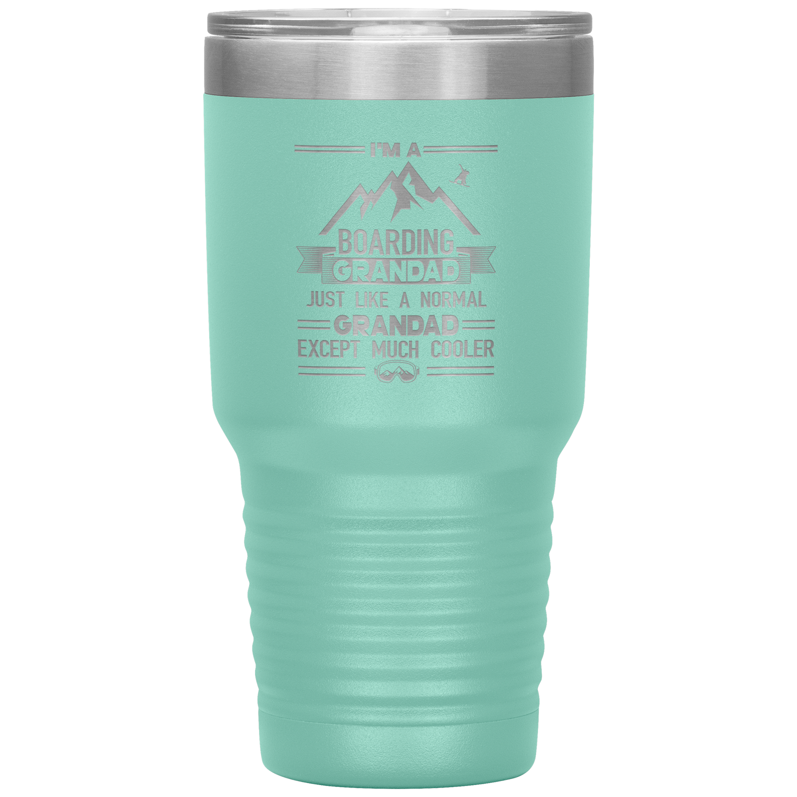 I'm A Boarding Grandad 30oz Tumbler - Powderaddicts