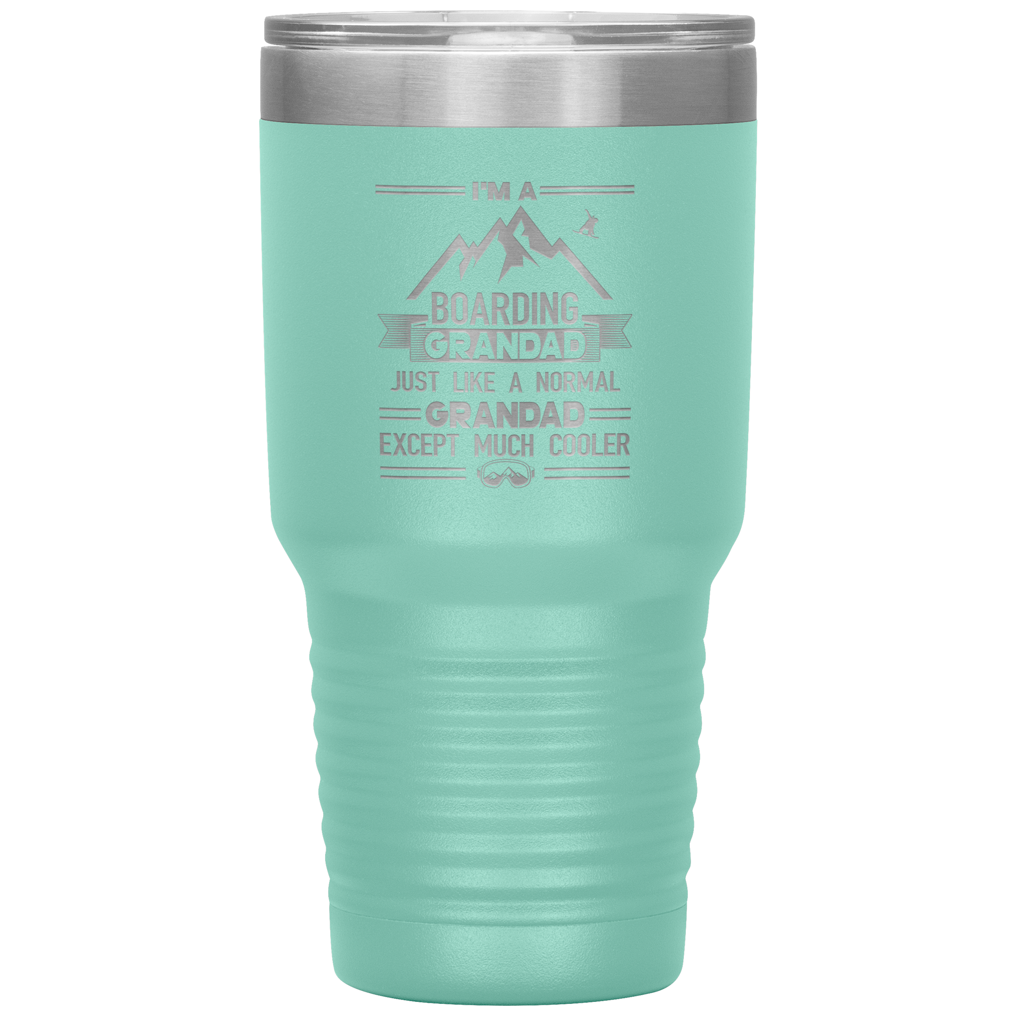 I'm A Boarding Grandad 30oz Tumbler - Powderaddicts