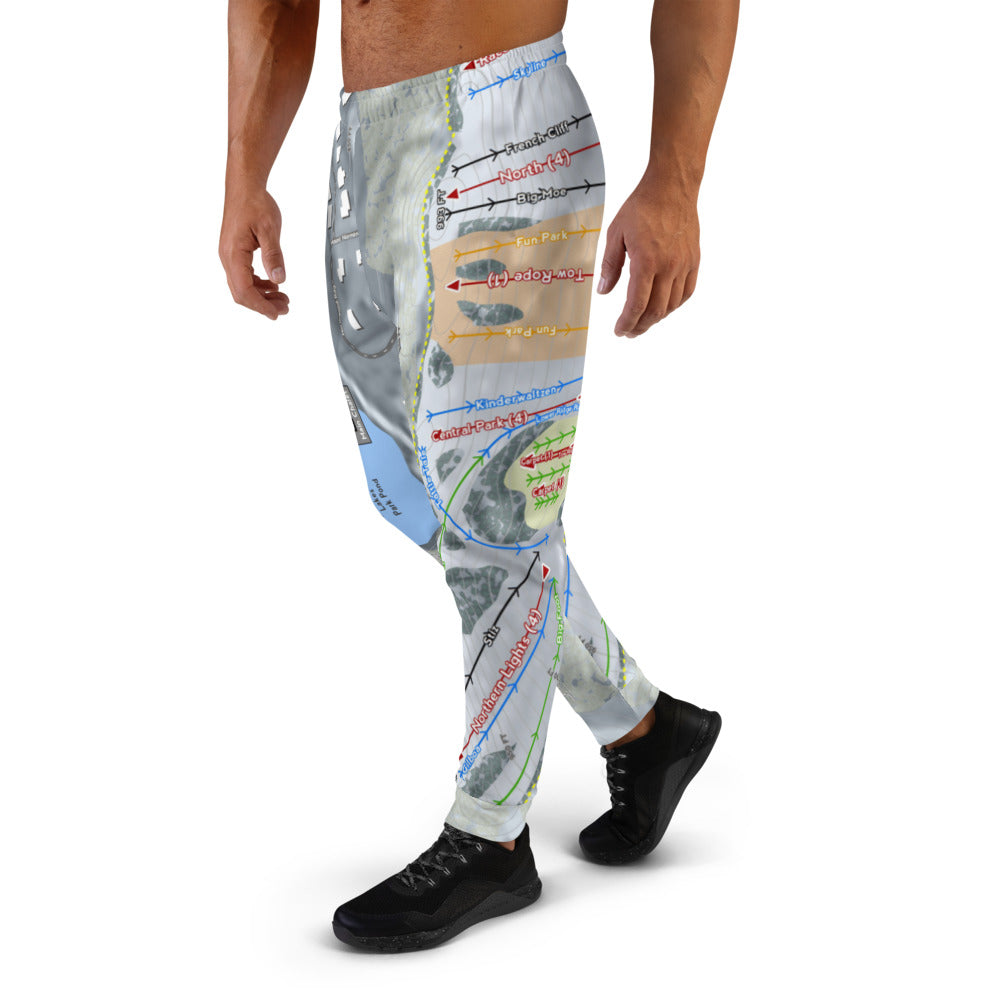 Hyland Hills, Minnesota Ski Trail Map Men's Mid-Layer - Powderaddicts