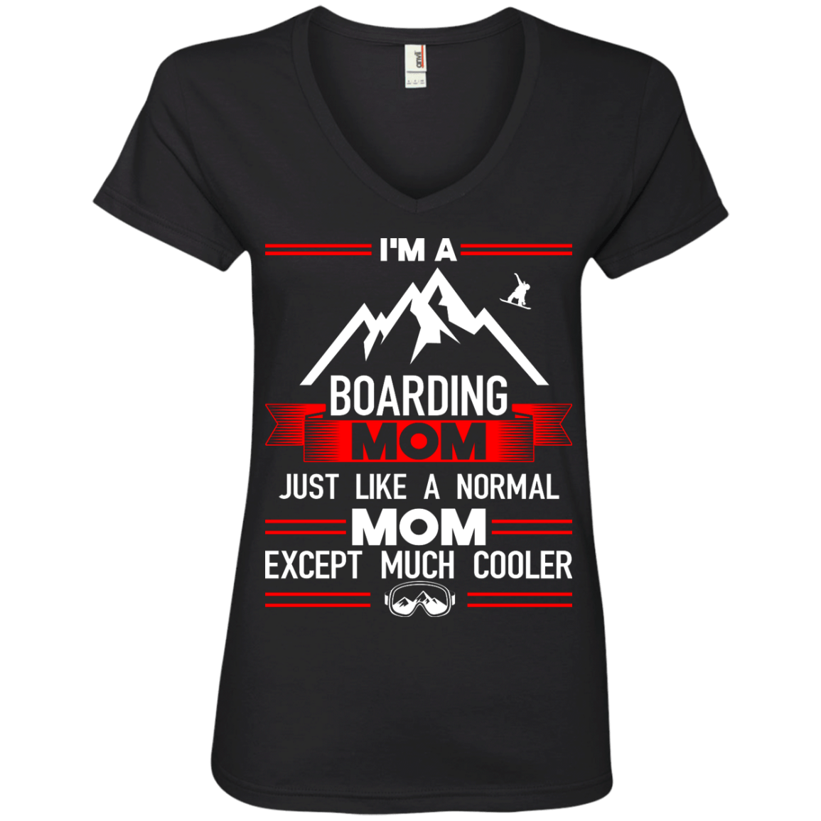I'm A Boarding Mom Just Like A Normal Mom Except Much Cooler Tees - Powderaddicts