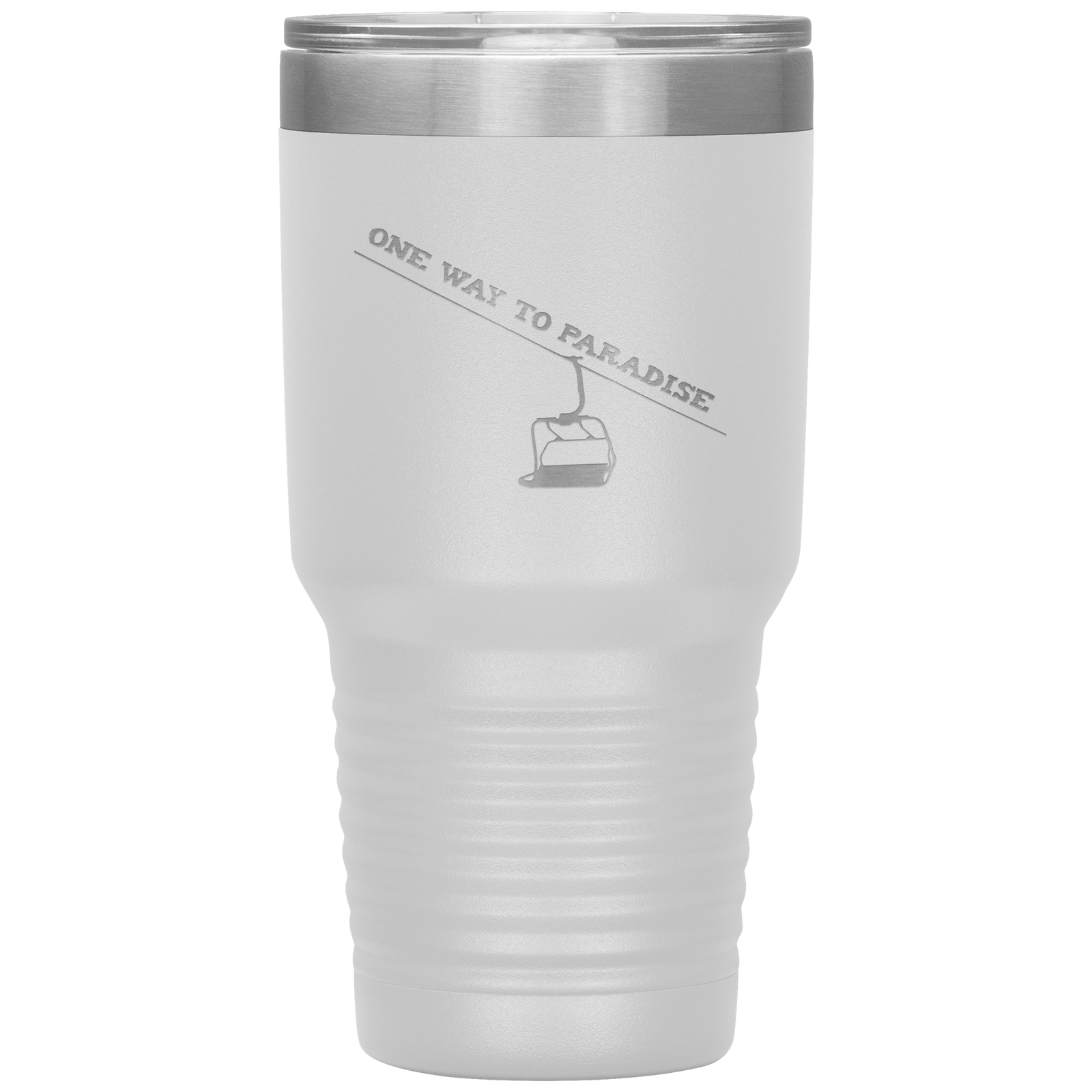One Way To Paradise 30oz Tumbler - Powderaddicts