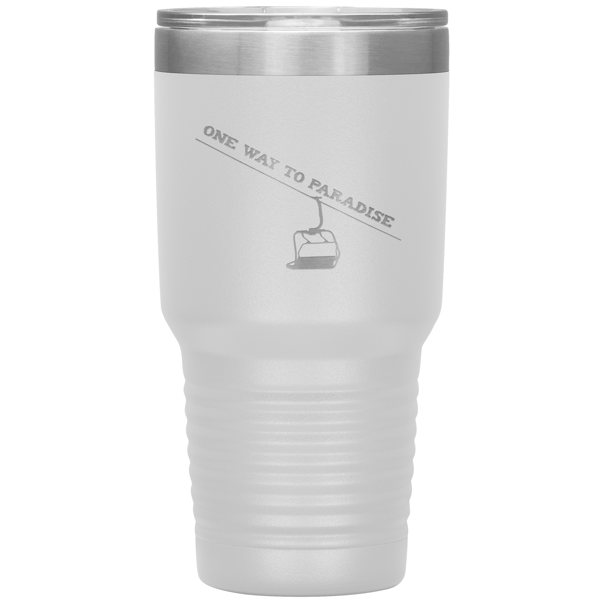 One Way To Paradise 30oz Tumbler - Powderaddicts