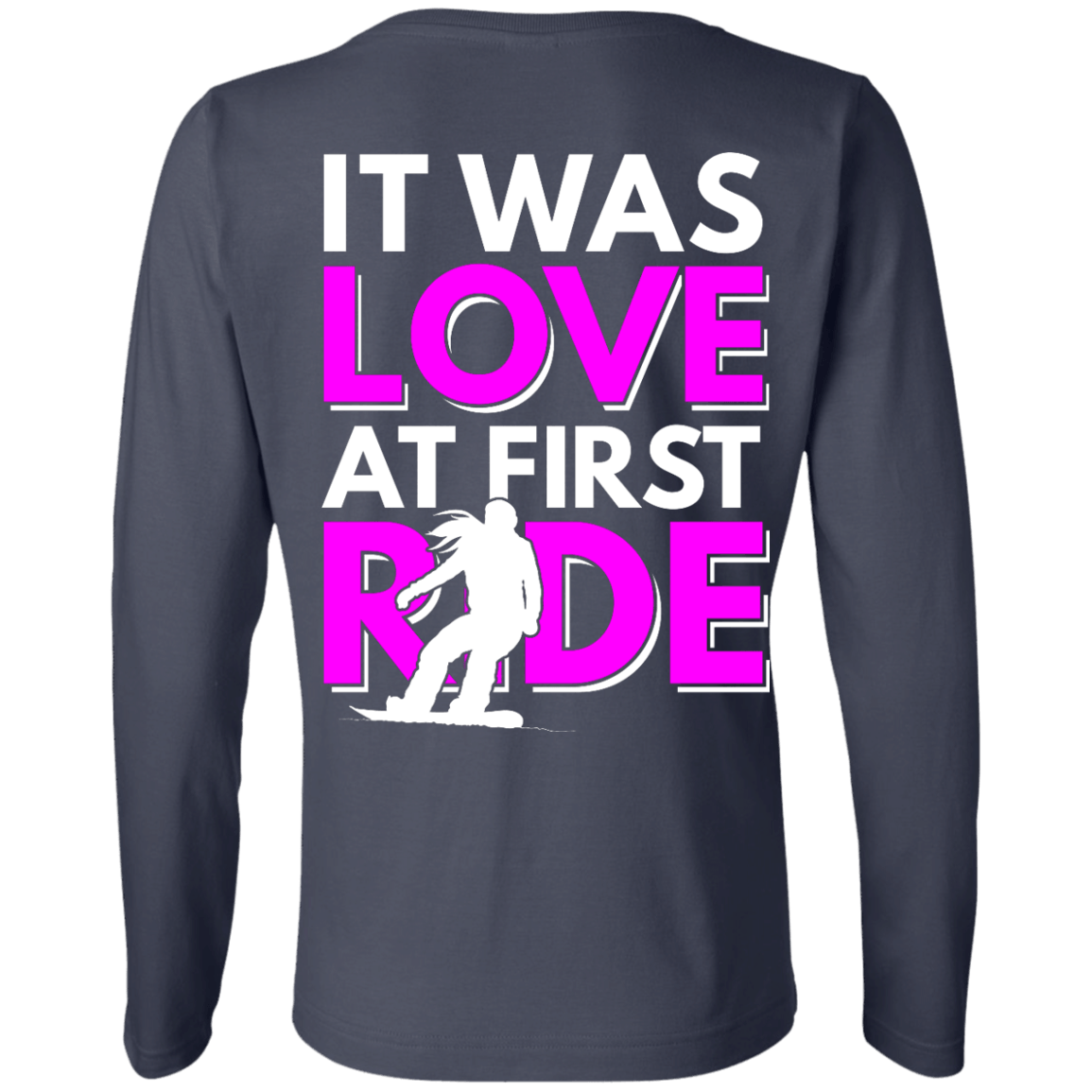 It Was Love At First Ride Long Sleeves - Powderaddicts